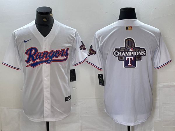 Men Texas Rangers Blank White Game Nike 2024 MLB Jersey style 3->texas rangers->MLB Jersey